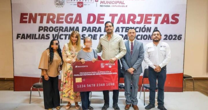 Entregó Alcalde Carlos Peña Ortiz apoyos a familias de desaparecidos